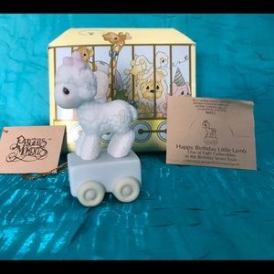 Precious Moments Little Lamb Birthday Series Train